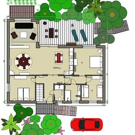 Gaestehaus Breetzer Berge Ferienhaus *
